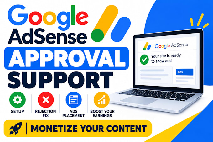 get google adsense approval and fix adsense website issues