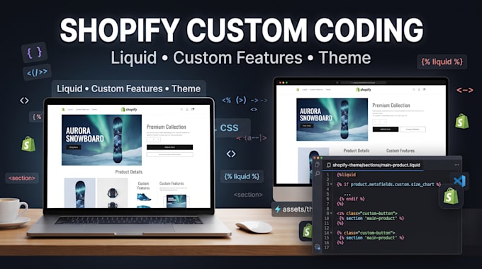 customize your shopify theme with liquid and fix bugs