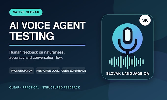 test your ai voice agent and provide detailed feedback