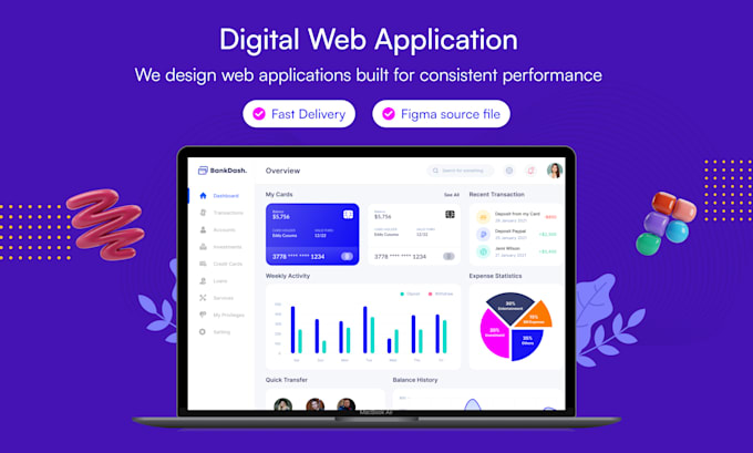 design saas web app UI UX