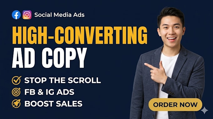 write high converting facebook and instagram ad copy