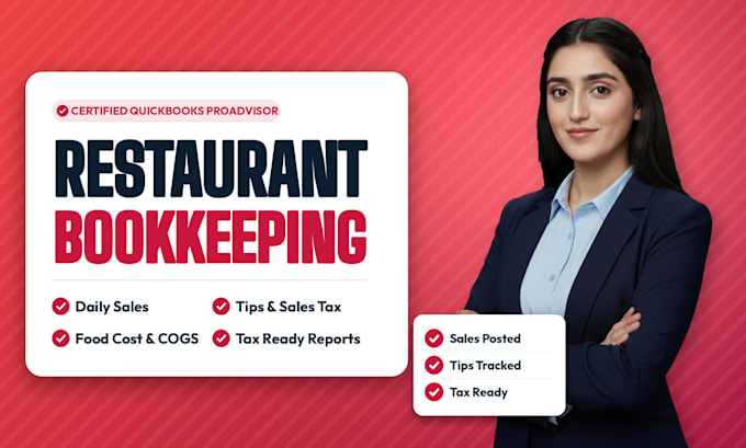 do restaurant bookkeeping in quickbooks online