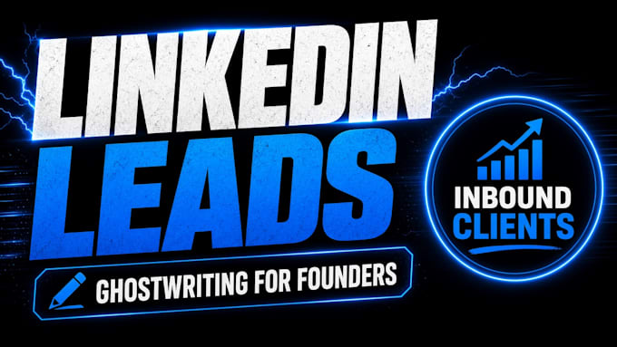 be your linkedin ghostwriter for posts that bring inbound leads