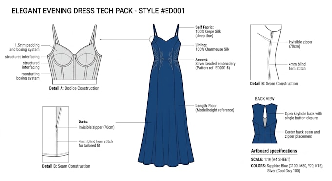 design professional clothing and costm outfits