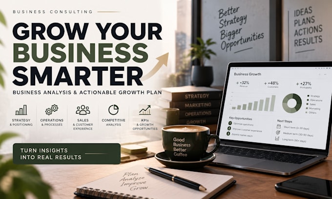 analyze your business and create an actionable growth plan