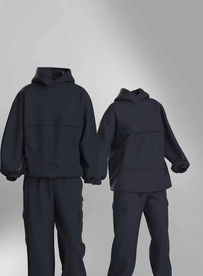 make 3d  animation video for your clothing brand
