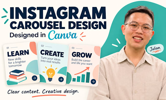 design engaging instagram carousel posts in canva