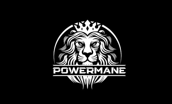 make distinctive lion crown logo featuring power mane
