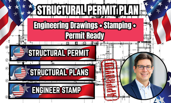 structural engineer permit drawing engineer stamp ohio ca, mi, tx, wa, mi