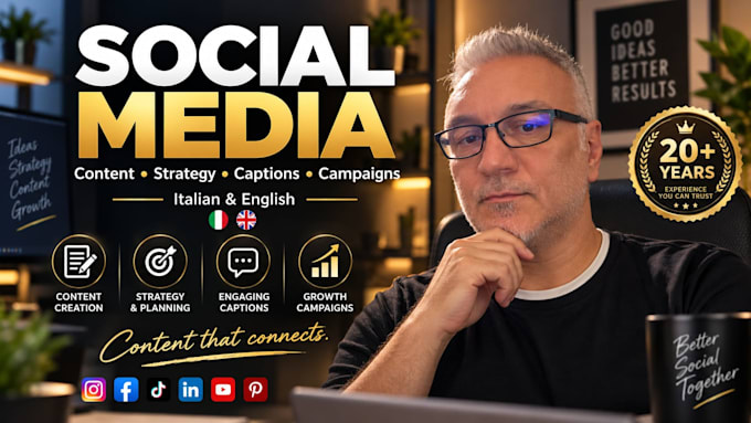 be your professional italian copywriter and content writer