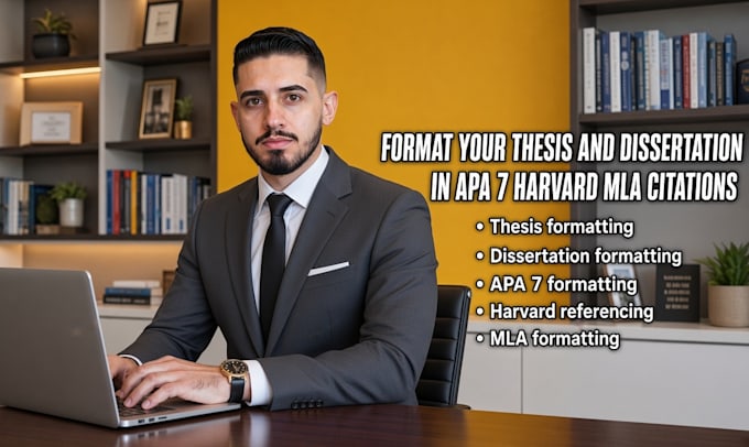 format your thesis and dissertation in apa 7 harvard mla citations