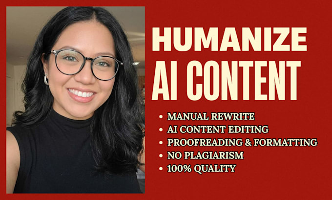 edit and humanize ai content, rewrite ai content, humanize chatgpt content