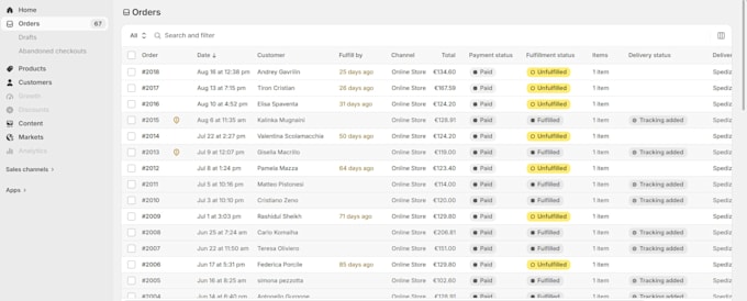 do shopify orders to aliexpress manually