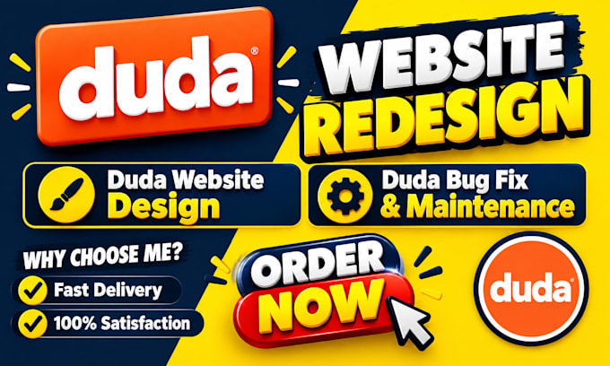 build duda website redesign duda website design duda bug fix duda maintenance