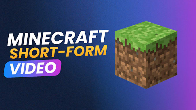 make minecraft short form video