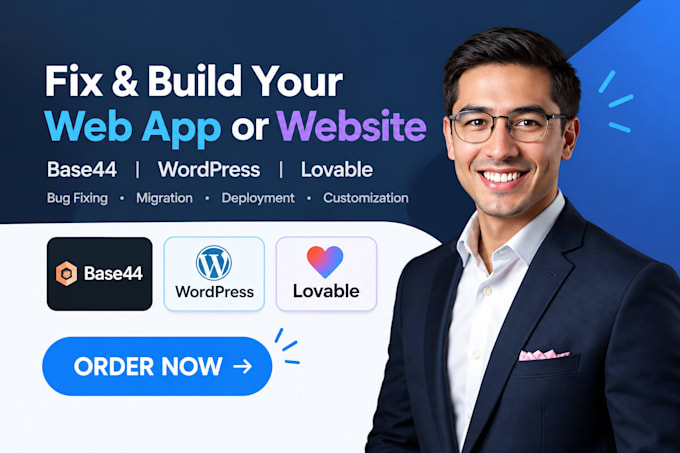 base44 to wordpress bug fixing migrate base44 app deployment lovable ai website