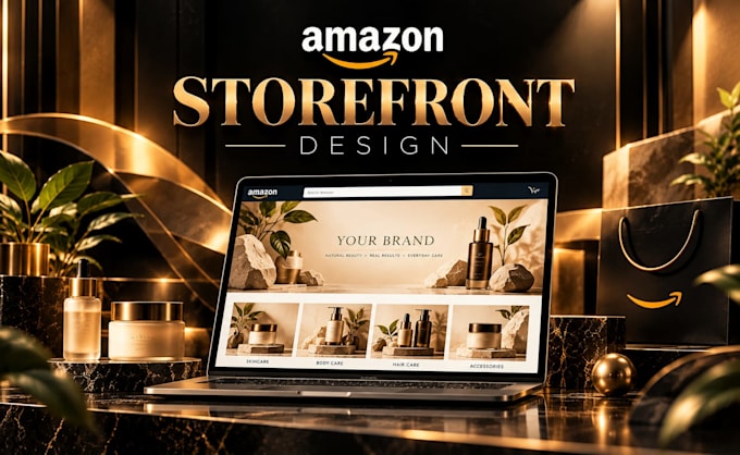 design a professional amazon storefront for your brand