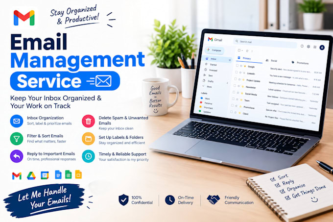 be your email management virtual assistant
