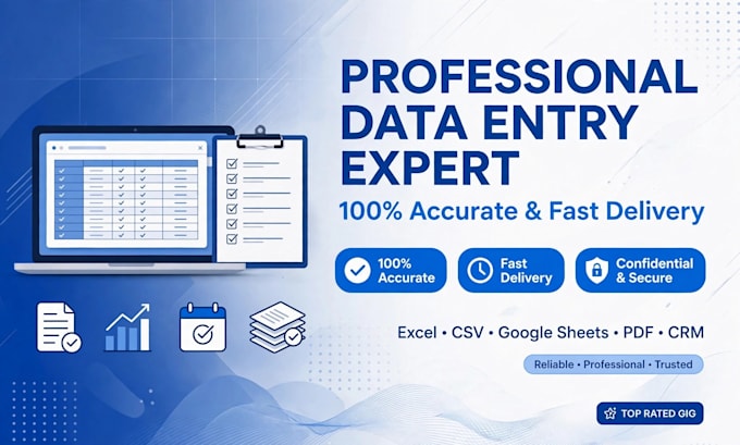 do excel data entry copy paste and web research