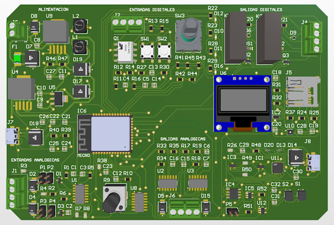 design custom pcb schematics and layout