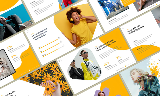 redesign a professional powerpoint presentation investor pitch deck canva ppt