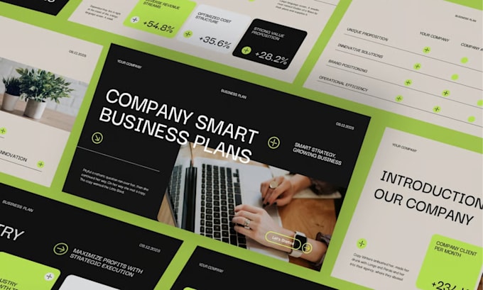 do business deck design or redesign powerpoint slides company presentation
