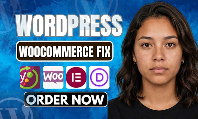 fix wordpress issues, woocommerce fix, website bugs, elementor fixes,fix website