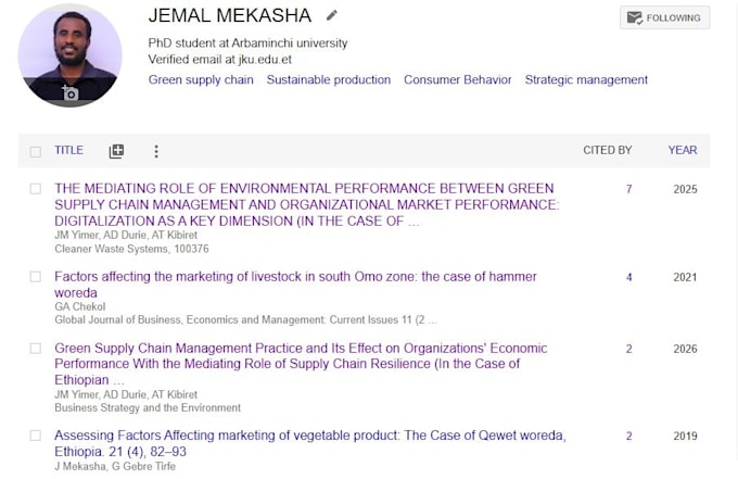 manuscript development and journal formatting
