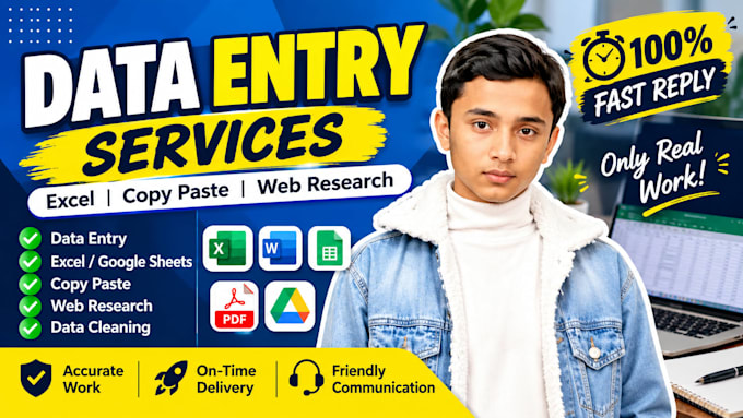 do data entry in microsoft excel