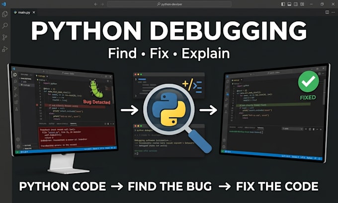 debug and fix your python code