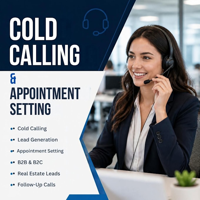 do b2b b2c cold caller setter appointment