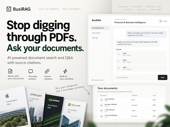 build a custom ai rag chatbot for your documents