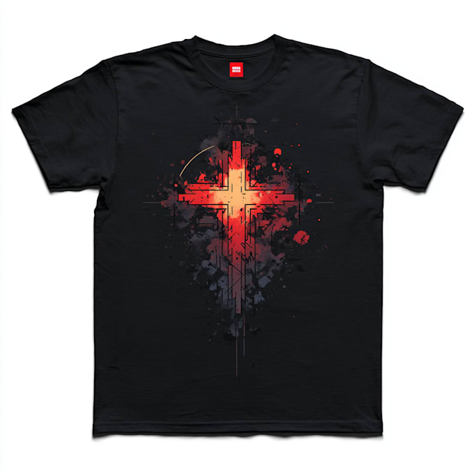 create custom christian tshirt design for you