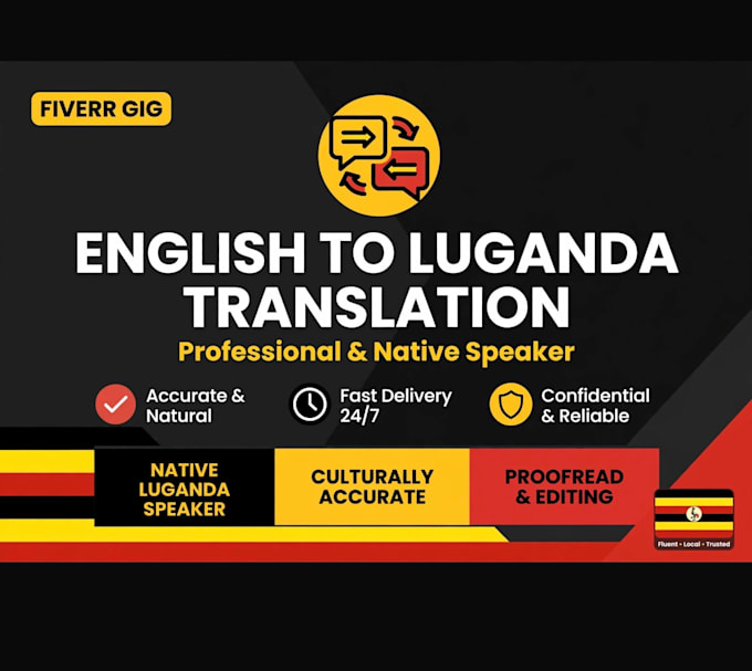 translate uganda languages  professionally