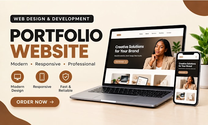 personal portfolio website design and development