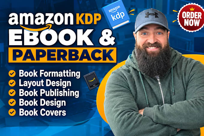 deliver a professional ebook and paperback layout formatting