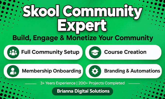 set up and customize your skool community professionally