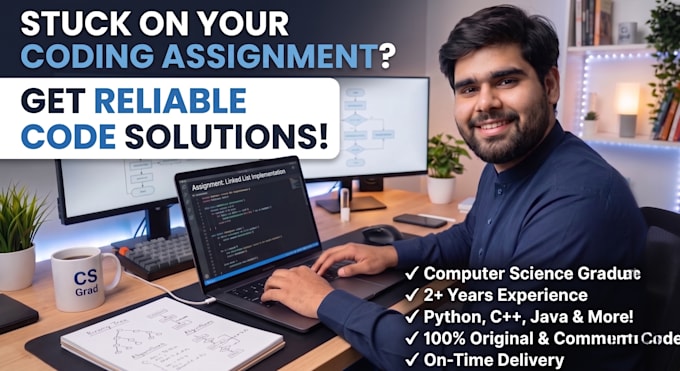 help you with any programing assessment