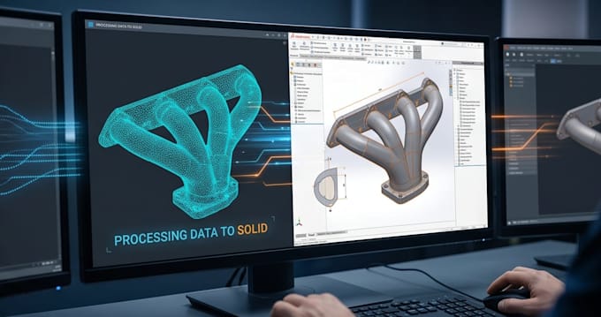 reverse engineer 3d scans to cad