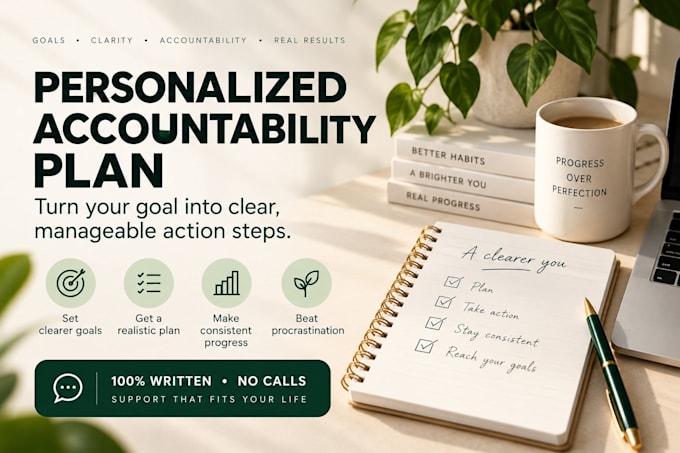 create your personalized accountability plan