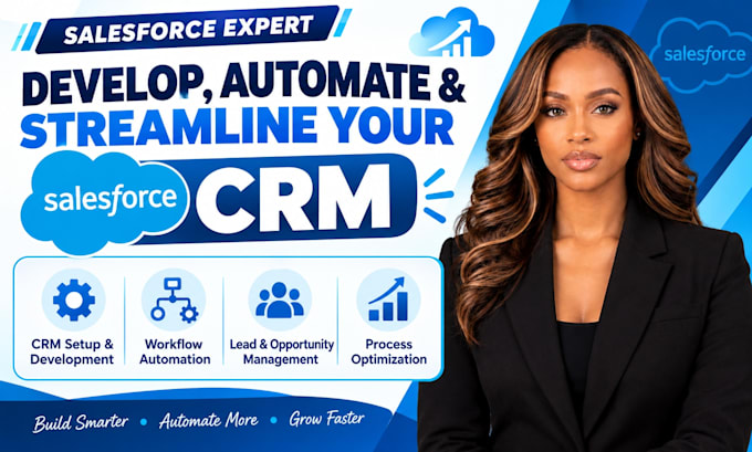 develop automate and streamline your salesforce CRM