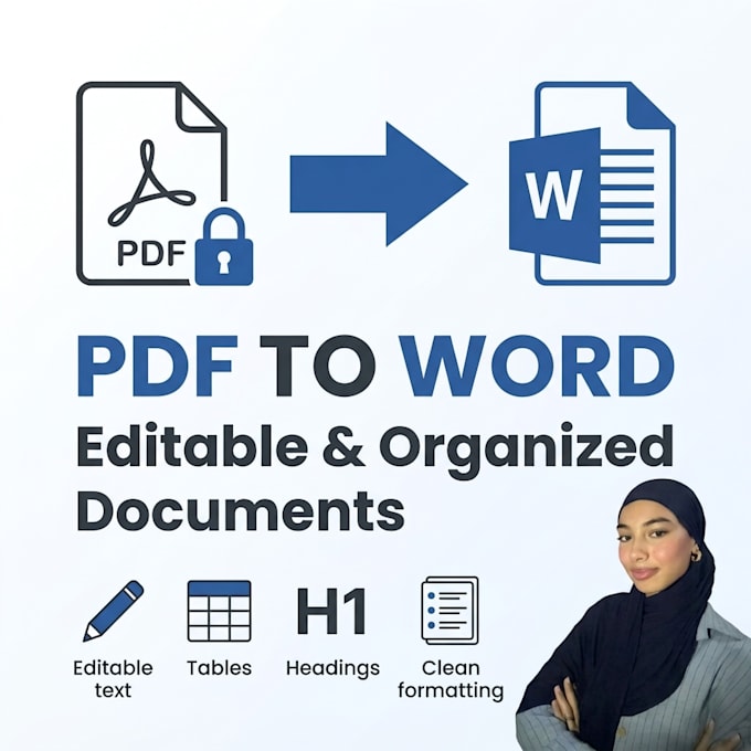 convert PDF to editable word documents