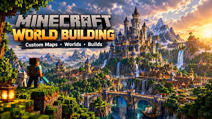 design minecraft skins, build worlds and create games