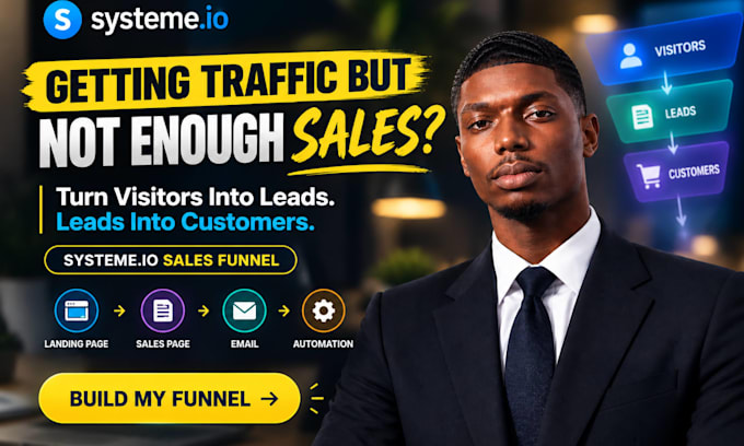 build systeme io sales funnel, systeme io landing page, systeme io website