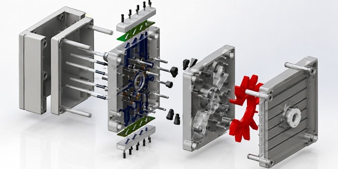 design 3d cad models and stl files for plastic enclosures and electronic housing