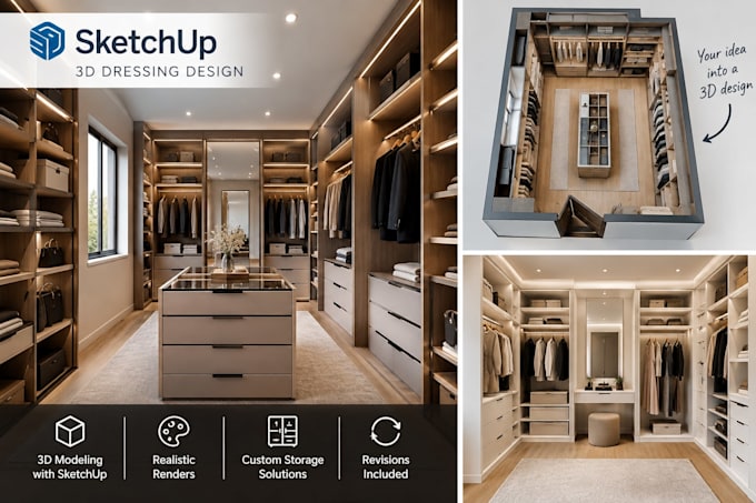 create a custom 3d dressing