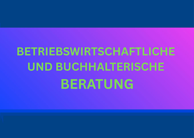 beraten zum thema buchhaltung, gründung etc