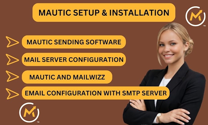 setup, install mautic email, newsletter setup