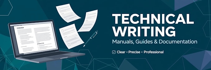 write technical documentation, manuals, and user guides