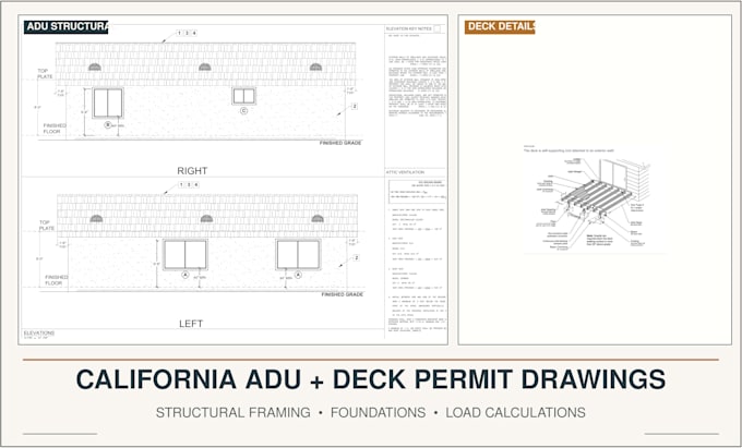 prepare foundation inspection reports and structural engineering stamped letter
